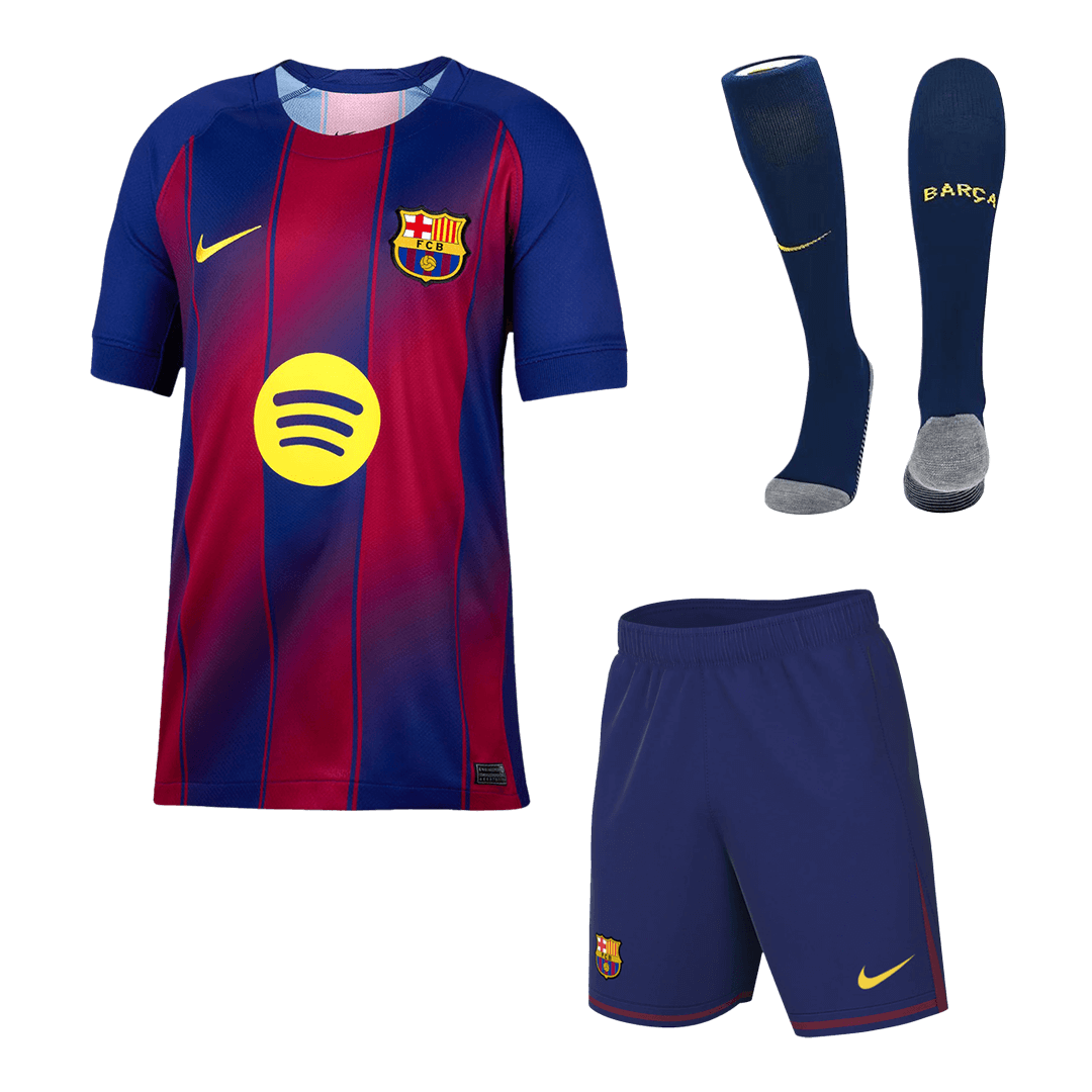 Barcelona Hjemme Herrer Draktsett 2025/26