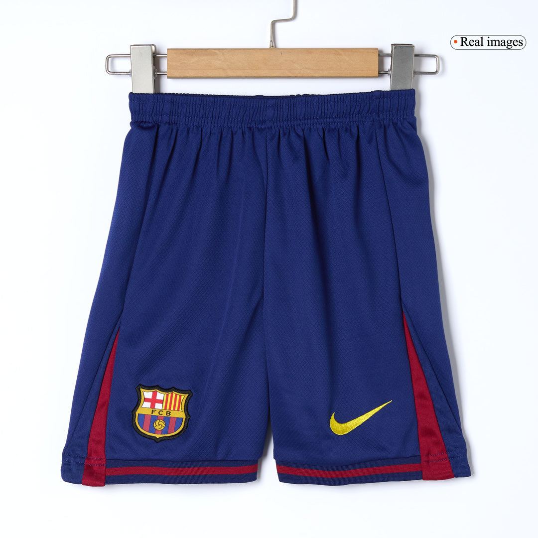 Barcelona Hjemme Barn Draktsett 2025/26 – Trøye + Shorts + Strømper