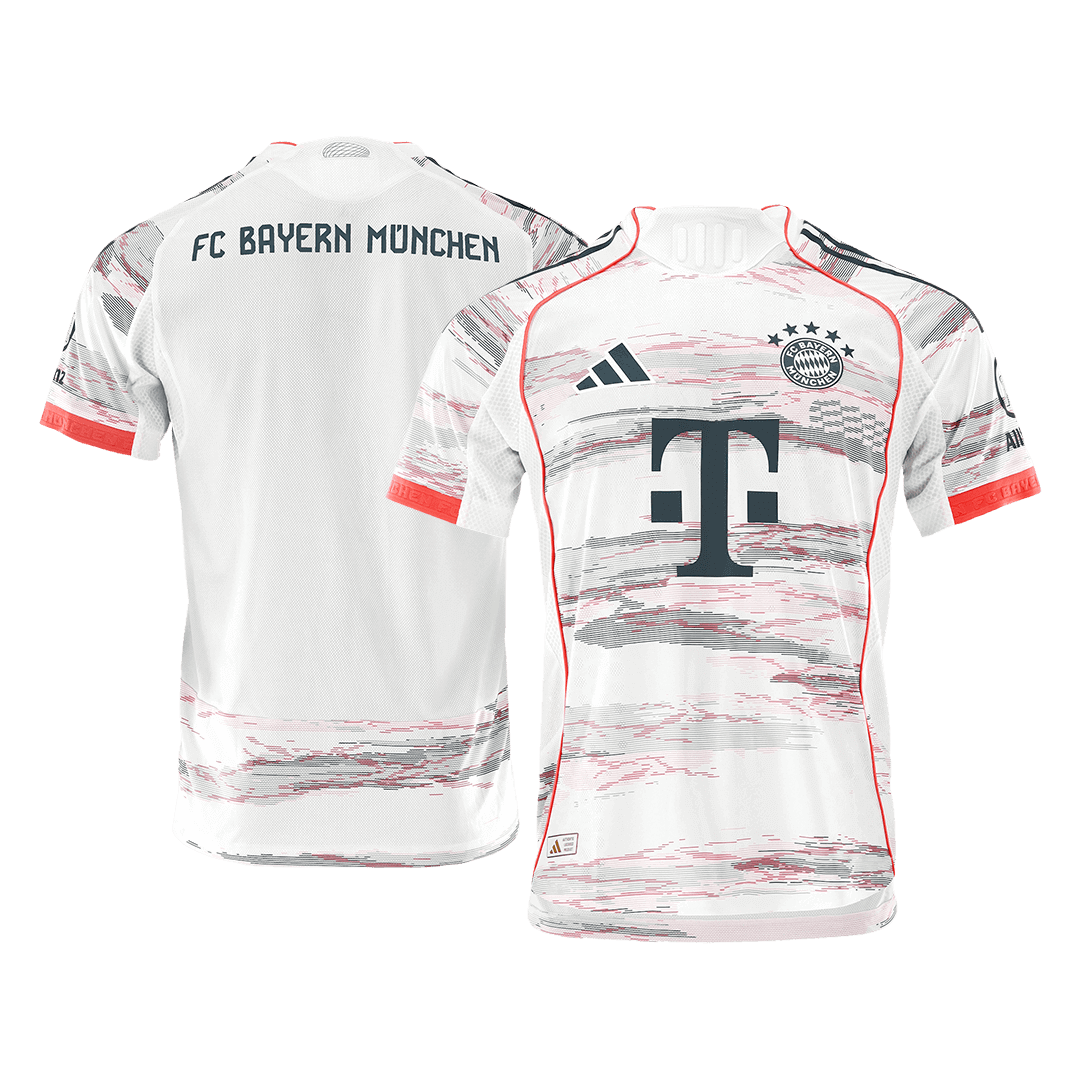 Bayern Munich Borte Hvit Herrer Matchdrakt 2025/26