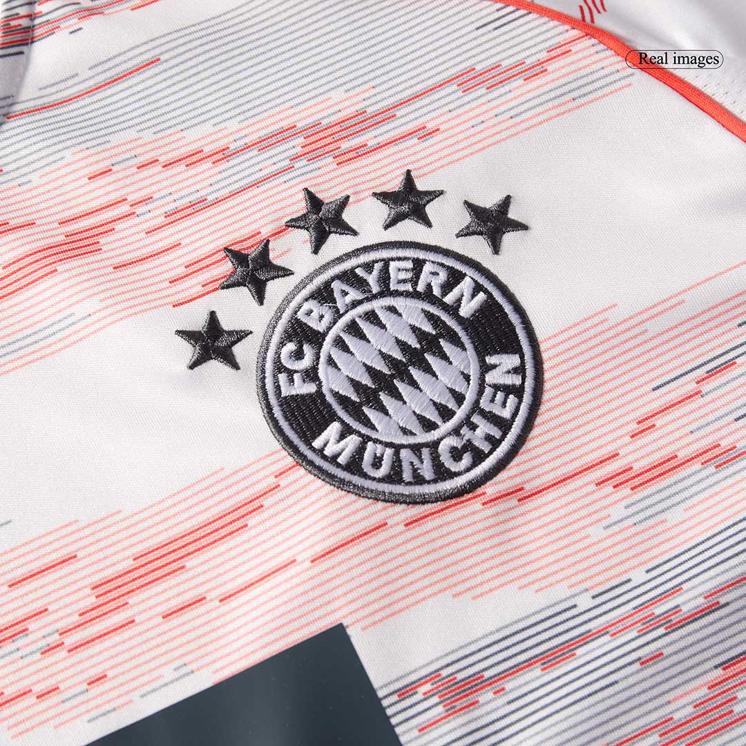 Bayern Munich Borte Hvit Herrer Fan-drakt 2025/26