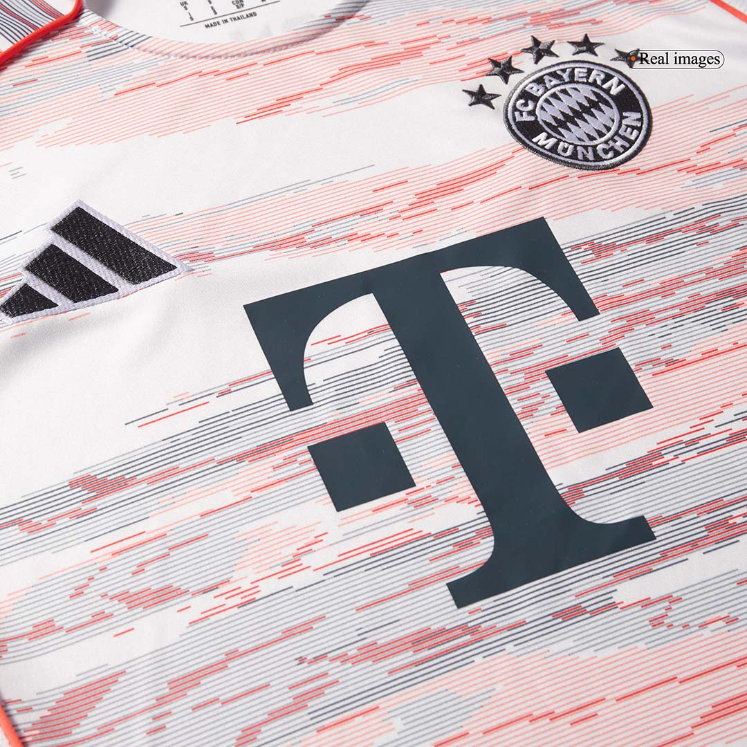 Bayern Munich Borte Hvit Herrer Fan-drakt 2025/26