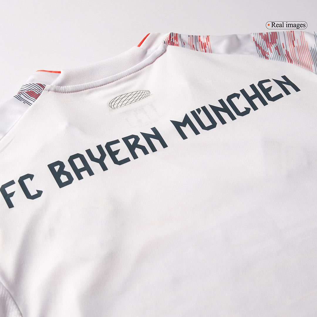 Bayern Munich Borte Hvit Herrer Fan-drakt 2025/26