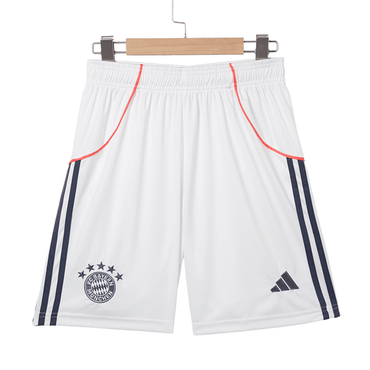 Bayern Munich Borte Hvit Herrer Shorts 2025/26