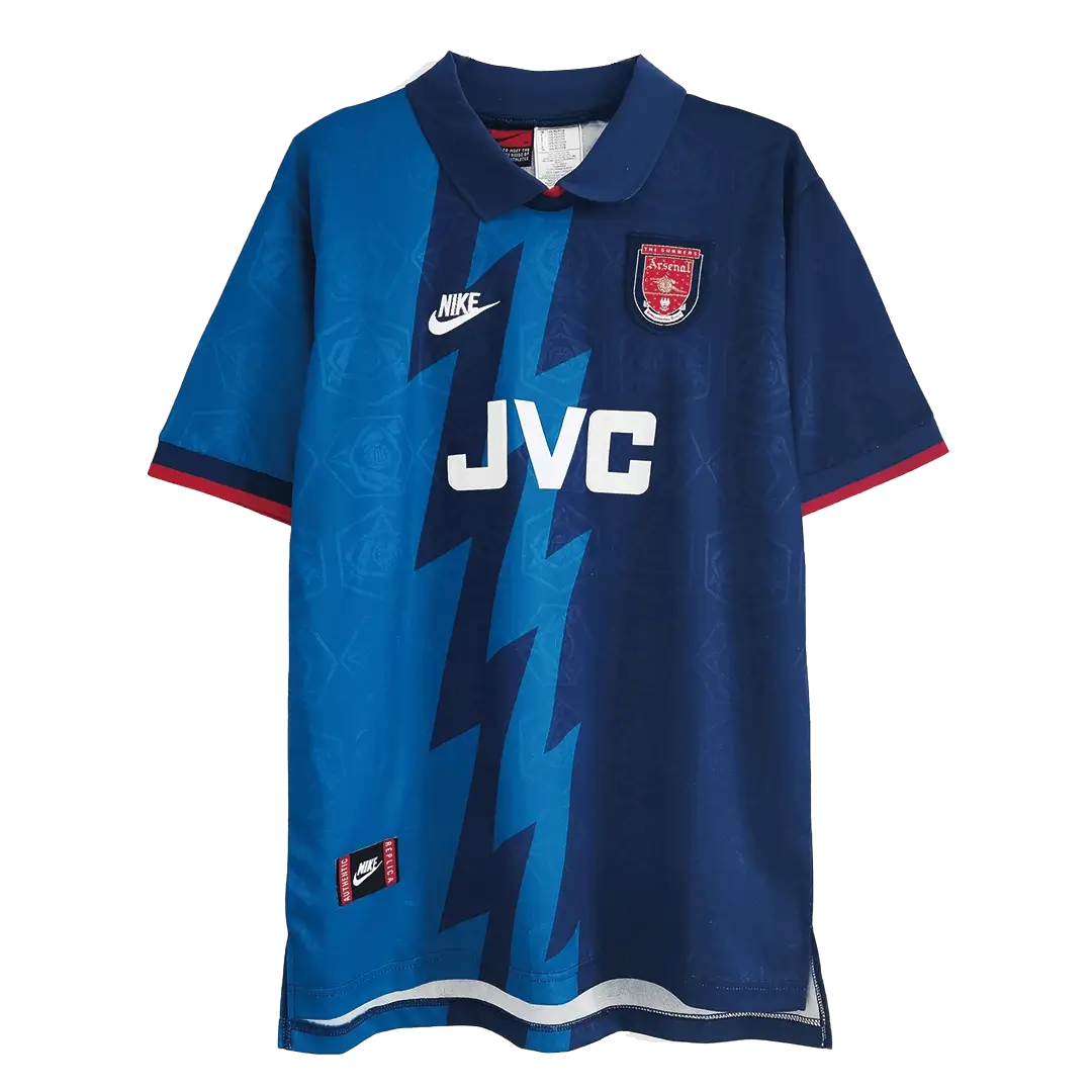 BERGKAMP #10 Arsenal 1995/96 Borte Retro drakt