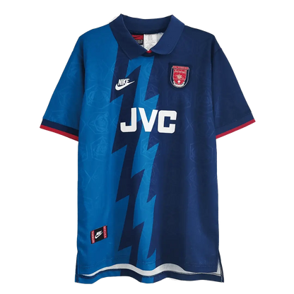 BERGKAMP #10 Arsenal 1995/96 Borte Retro drakt