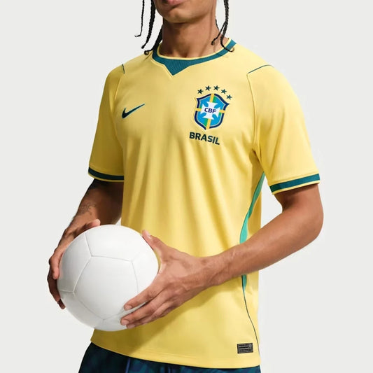 Brasil Hjemme Herrer Fan-drakt – VM 2026