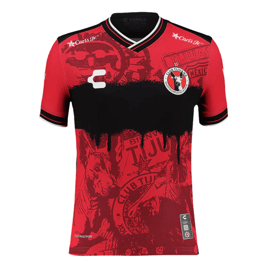 Fotballdrakt Hjemme Club Tijuana Herrer Fan-drakt 2025/26