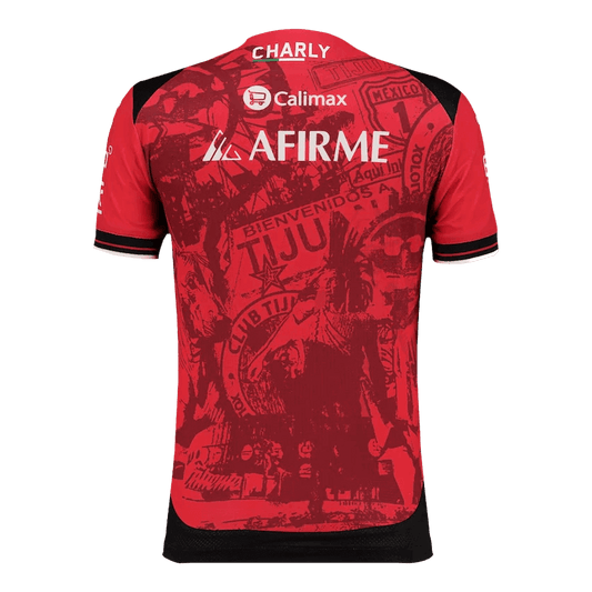 Fotballdrakt Hjemme Club Tijuana Herrer Fan-drakt 2025/26