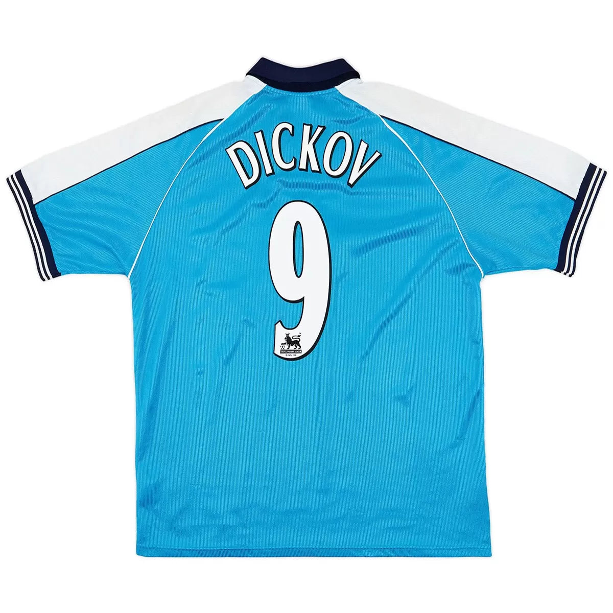 DICKOV #9 Manchester City 1999/01 Hjemme Retro drakt