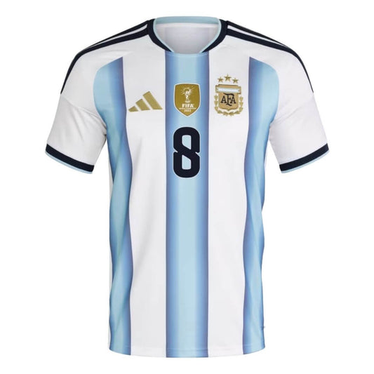 Argentina Hjemme Herrer Fan-drakt E. FERNÁNDEZ #8 – VM 2026