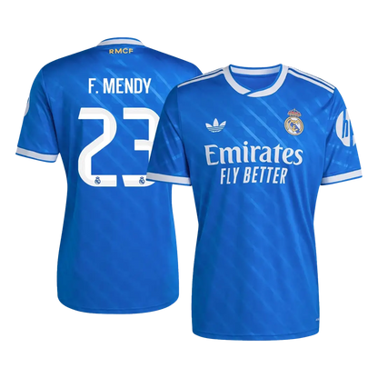 F. MENDY #23 Real Madrid Tredje Herrer Fan-drakt 2025/26