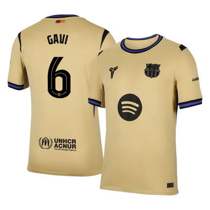 GAVI #6 Barcelona Borte UCL Herrer Fan-drakt 2025/26