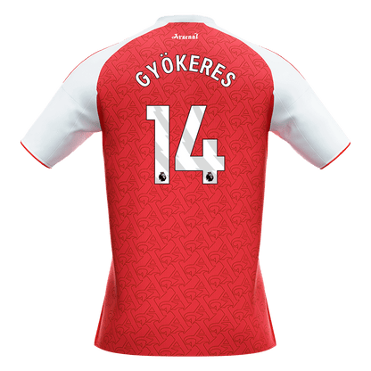 GYÖKERES #14 Arsenal Hjemme Herrer Fan-drakt 2025/26
