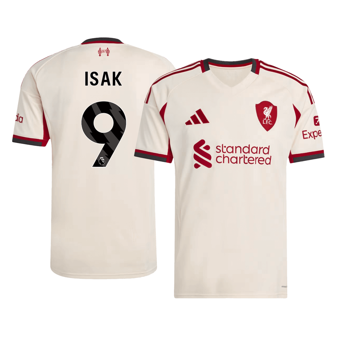 ISAK #9 Liverpool Borte Herrer Fan-drakt 2025/26