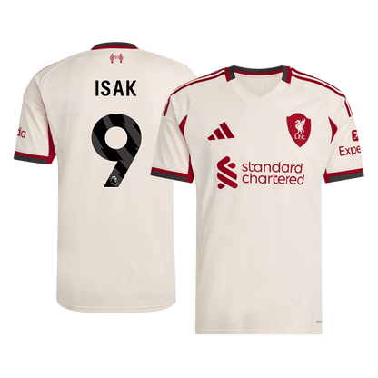 ISAK #9 Liverpool Borte Herrer Fan-drakt 2025/26