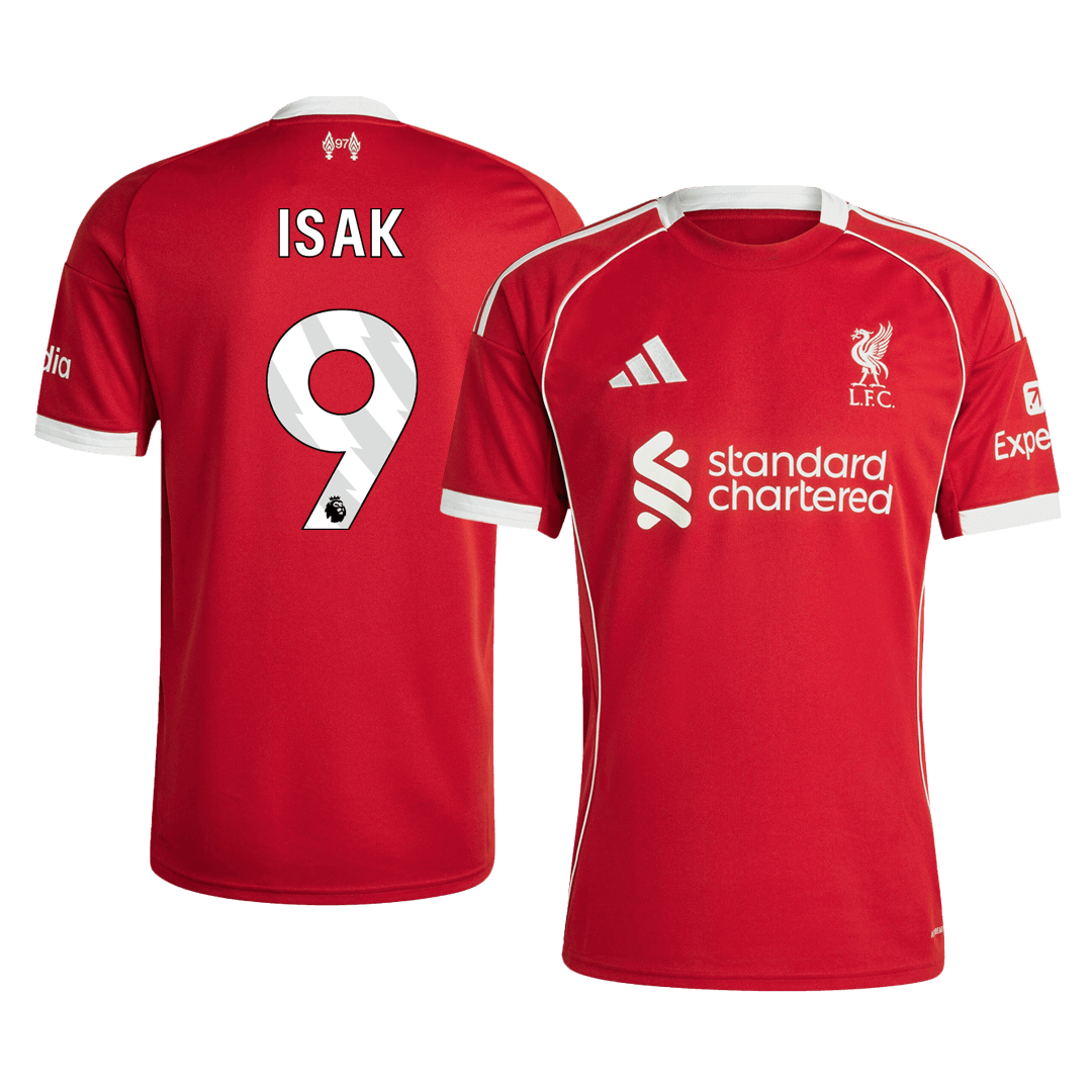 ISAK #9 Liverpool Hjemme Herrer Fan-drakt 2025/26