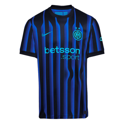 Inter Milan Hjemme Blå og Svart Herrer Fan-drakt 2025/26
