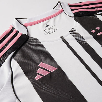 YILDIZ #10 Juventus Hjemme Svart og Hvit Herrer Fan-drakt 2025/26