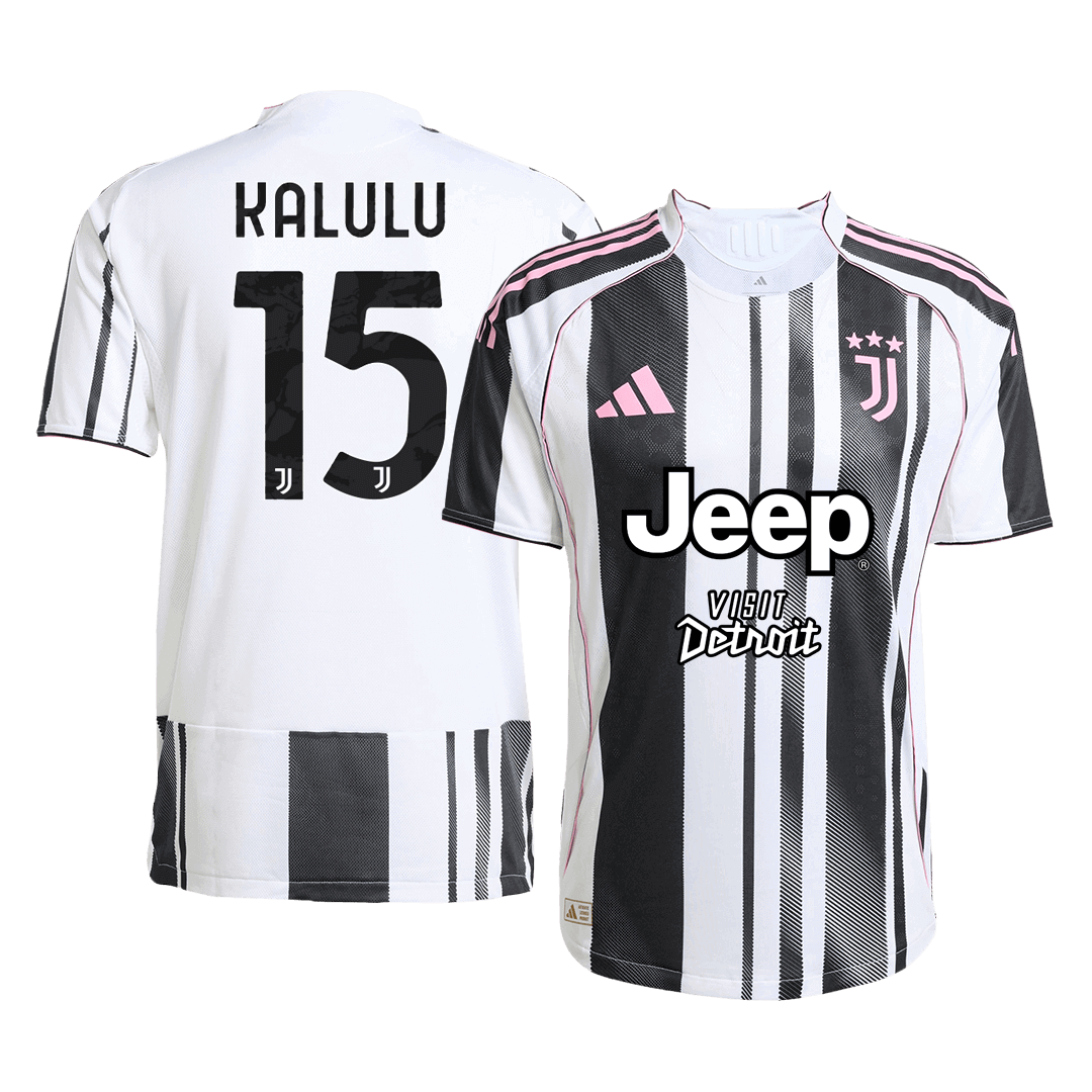 KALULU #15 Juventus Hjemme Herrer Fan-drakt 2025/26
