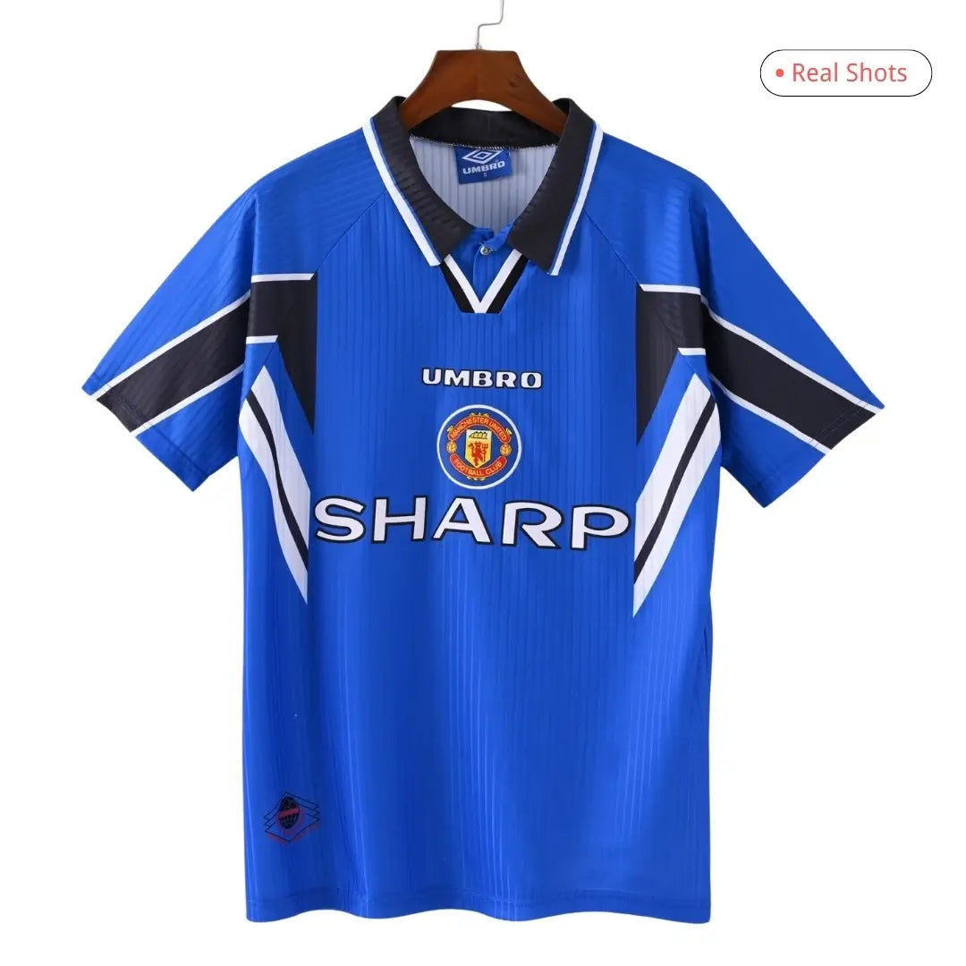 BECKHAM #10 Manchester United 1996/98 Tredje Retro drakt