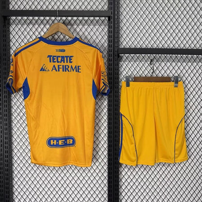 Tigres UANL Hjemme Barn Drakt + Shorts 2025/26