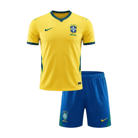 Brasil Hjemme Barn Draktsett – VM 2026