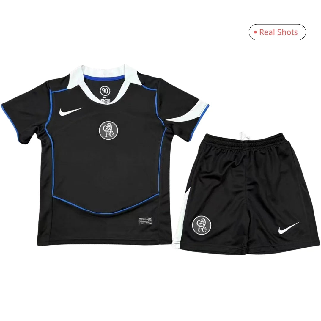 Chelsea Tredje Barn Drakt + Shorts 2025/26