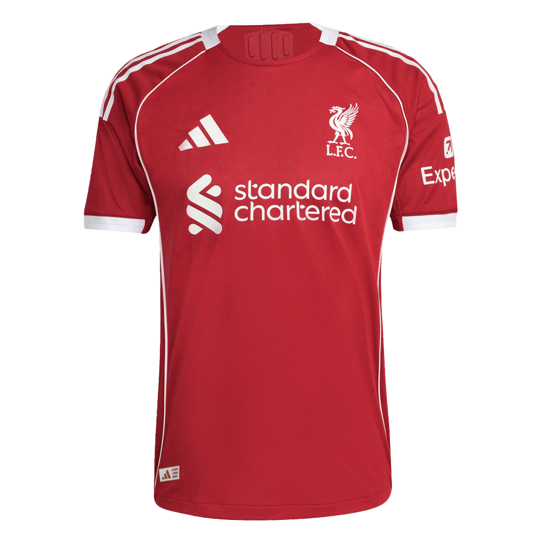 WIRTZ #7 Liverpool Hjemme Herrer Matchdrakt 2025/26