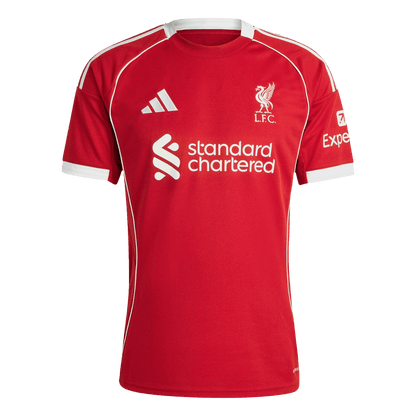 Szoboszlai #8 Liverpool Hjemme Herrer Fan-drakt 2025/26