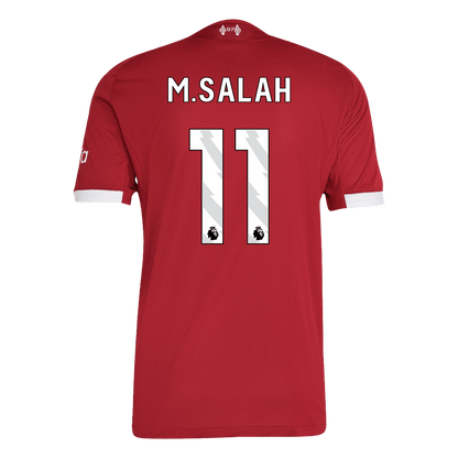 M.SALAH #11 Liverpool Hjemme Herrer Matchdrakt 2025/26