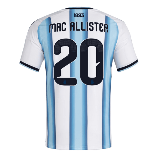 Argentina Hjemme Herrer Matchdrakt MAC ALLISTER #20 – VM 2026