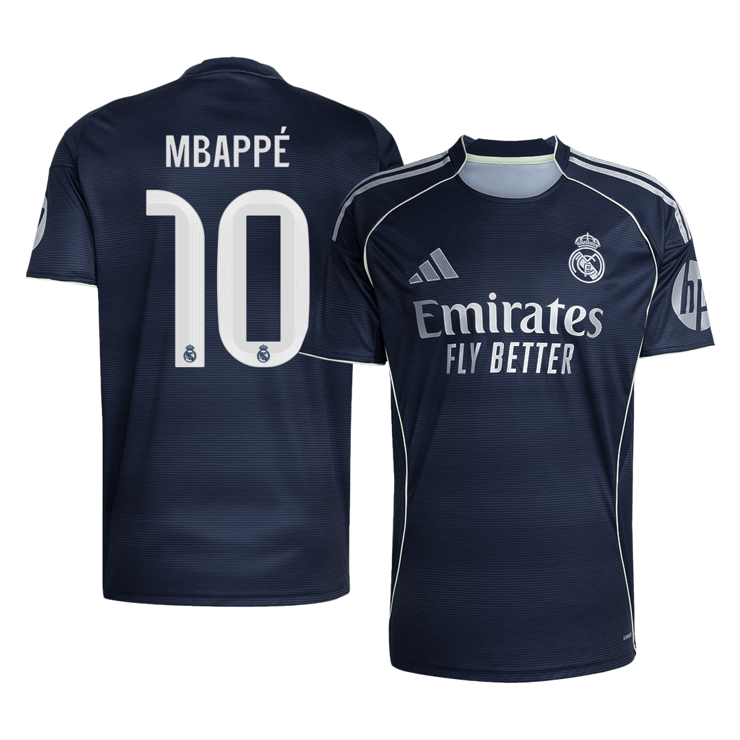 MBAPPÉ #10 Real Madrid Borte Herrer Fan-drakt 2025/26