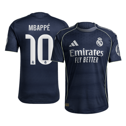 MBAPPÉ #10 Real Madrid Borte Herrer Matchdrakt 2025/26