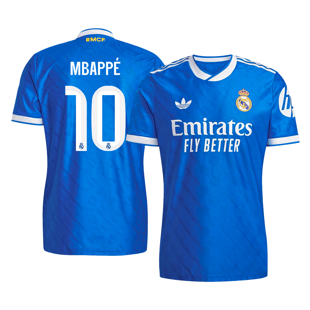 MBAPPÉ #10 Real Madrid Tredje Herrer Matchdrakt 2025/26