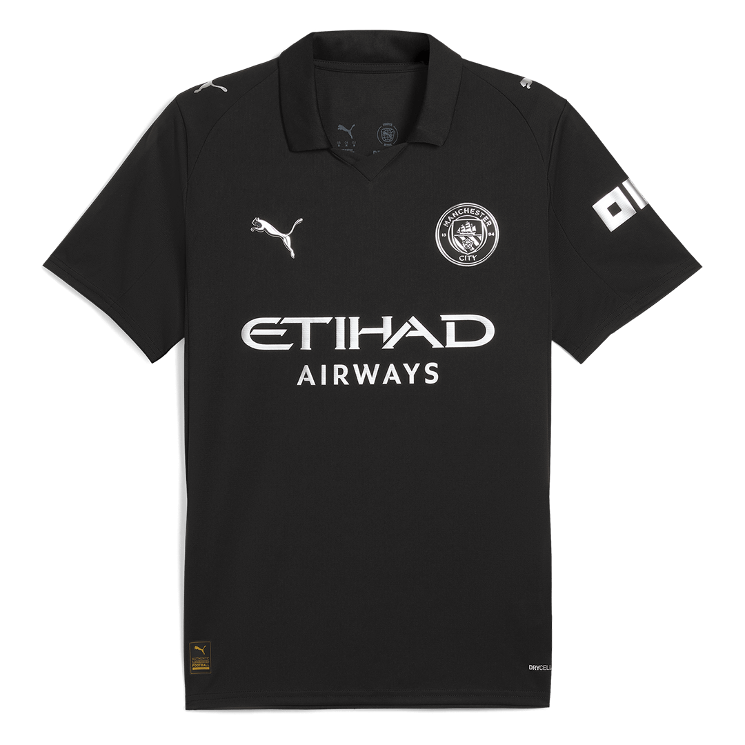 RODRIGO #16 Manchester City Borte Herrer Fan-drakt 2025/26