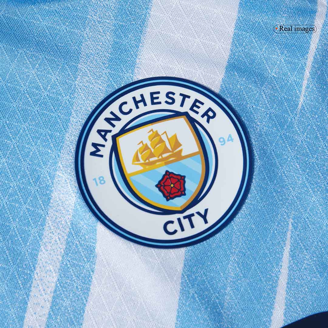HAALAND #9 Manchester City Hjemme Herrer Matchdrakt 2025/26