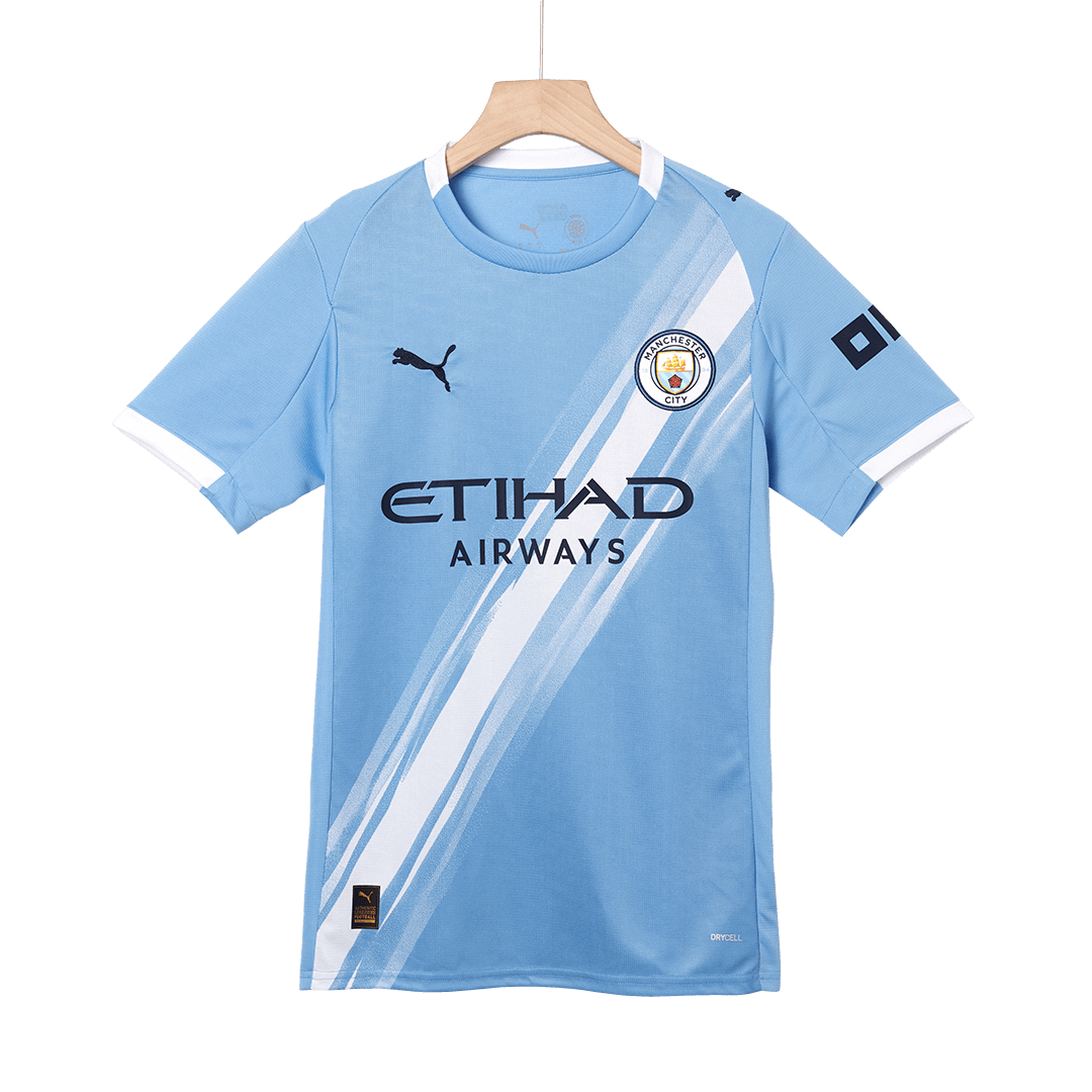 HAALAND #9 Manchester City Hjemme Herrer Fan-drakt 2025/26 – Klubb-VM