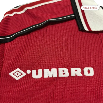 Manchester United 1998/99 Hjemme Retro drakt