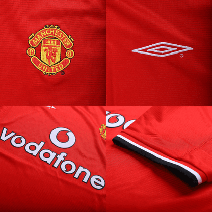 Manchester United 2000/02 Hjemme Retro drakt
