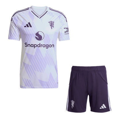 Manchester United Borte Herrer Drakt + Shorts 2025/26