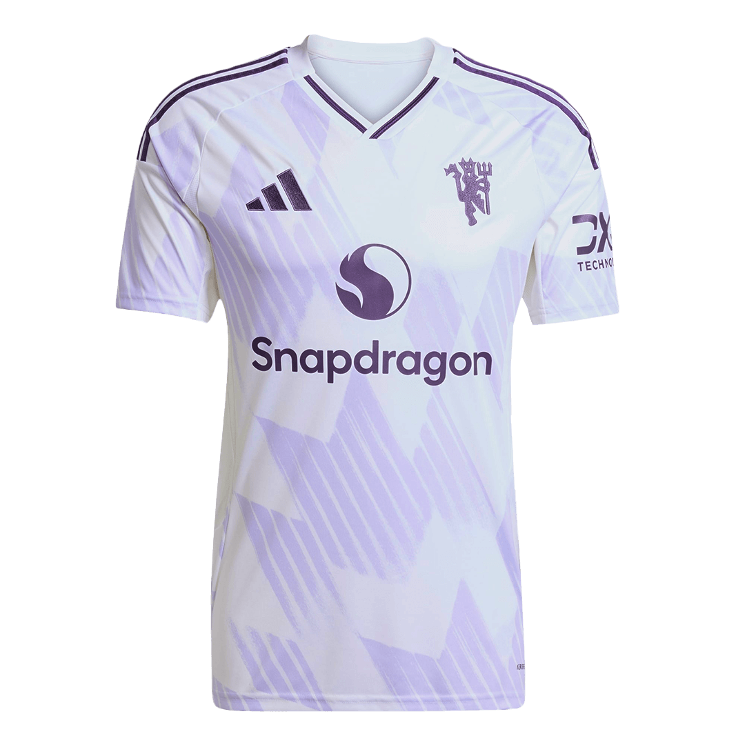 B.FERNANDES #8 Manchester United Borte Herrer Fan-drakt 2025/26