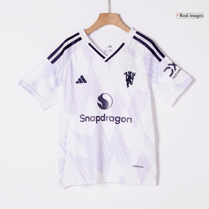 Manchester United Borte Barn Drakt + Shorts 2025/26