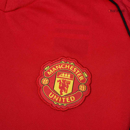 Manchester United Hjemme Barn Draktsett 2025/26 – Trøye + Shorts + Strømper