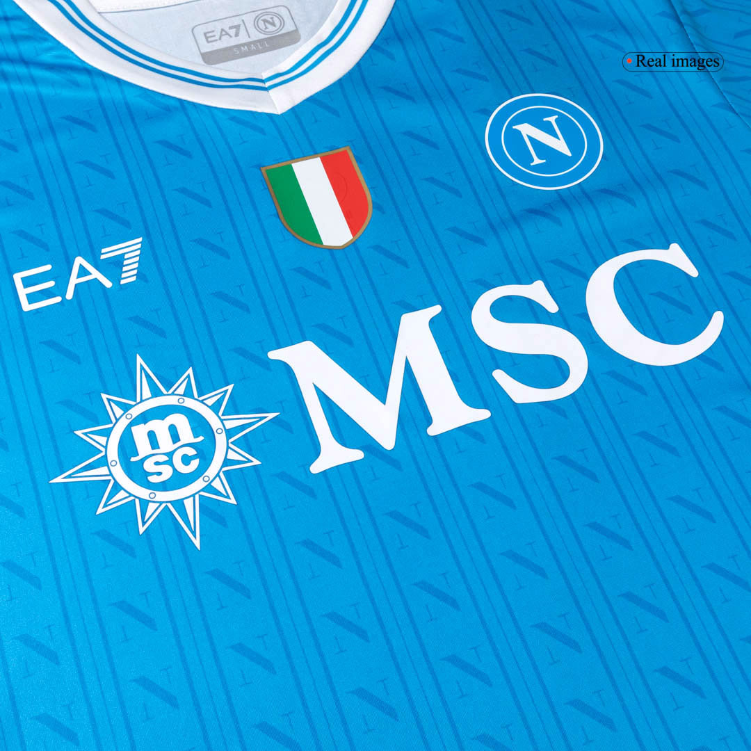 DE BRUYNE #11 Napoli Hjemme Herrer Fan-drakt 2025/26