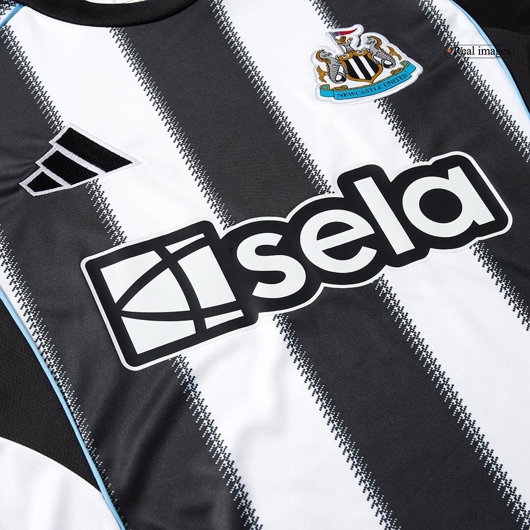 Newcastle United Hjemme Svart og Hvit Herrer Fan-drakt 2025/26