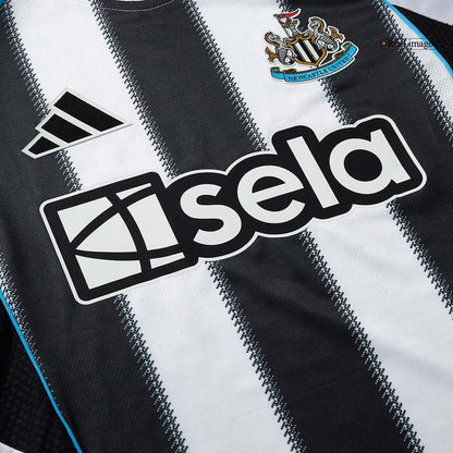 Newcastle United Hjemme Svart og Hvit Herrer Matchdrakt 2025/26