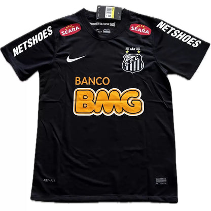 NEYMAR JR #11 Santos FC 2011/12 Borte Retro drakt