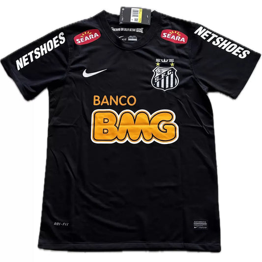 NEYMAR JR #11 Santos FC 2011/12 Borte Retro drakt