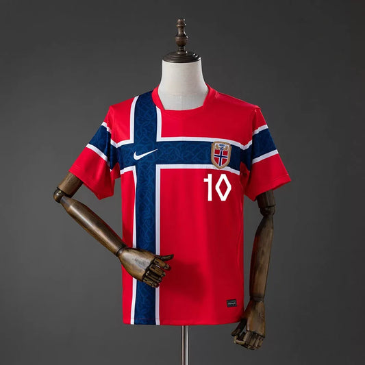 Norge Hjemme Herrer Fan-drakt Ødegaard #10 – VM 2026