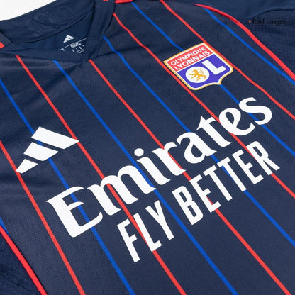 Olympique Lyonnais Borte Herrer Matchdrakt 2025/26